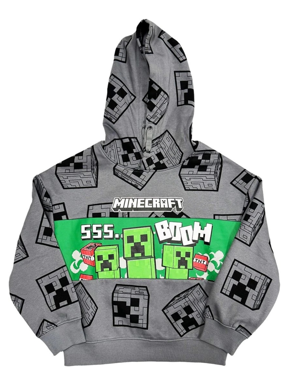 New Minecraft Graphic Hoodie Sweatshirt Youth L